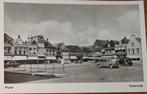Steenwijk- de Markt 1957, Verzamelen, Ansichtkaarten | Nederland, Verzenden, 1940 tot 1960, Gelopen, Overijssel