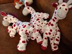Happy horse, dada bordeaux grijs witte giraffe, goffy, Kinderen en Baby's, Speelgoed | Knuffels en Pluche, Ophalen of Verzenden