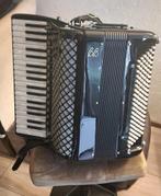 Accordeon Ballone Burini dubbel cassotto 5 korig 120 bas, Muziek en Instrumenten, Toetsaccordeon, Zo goed als nieuw, 120-bas, Met riemen