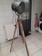 Industriële Lamp - Stoere Vloerlamp, Huis en Inrichting, Lampen | Vloerlampen, Ophalen, Gebruikt, 100 tot 150 cm, Metaal