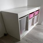 Vakkenkastje laag, Ophalen, Kunststof, 50 tot 100 cm, Zo goed als nieuw