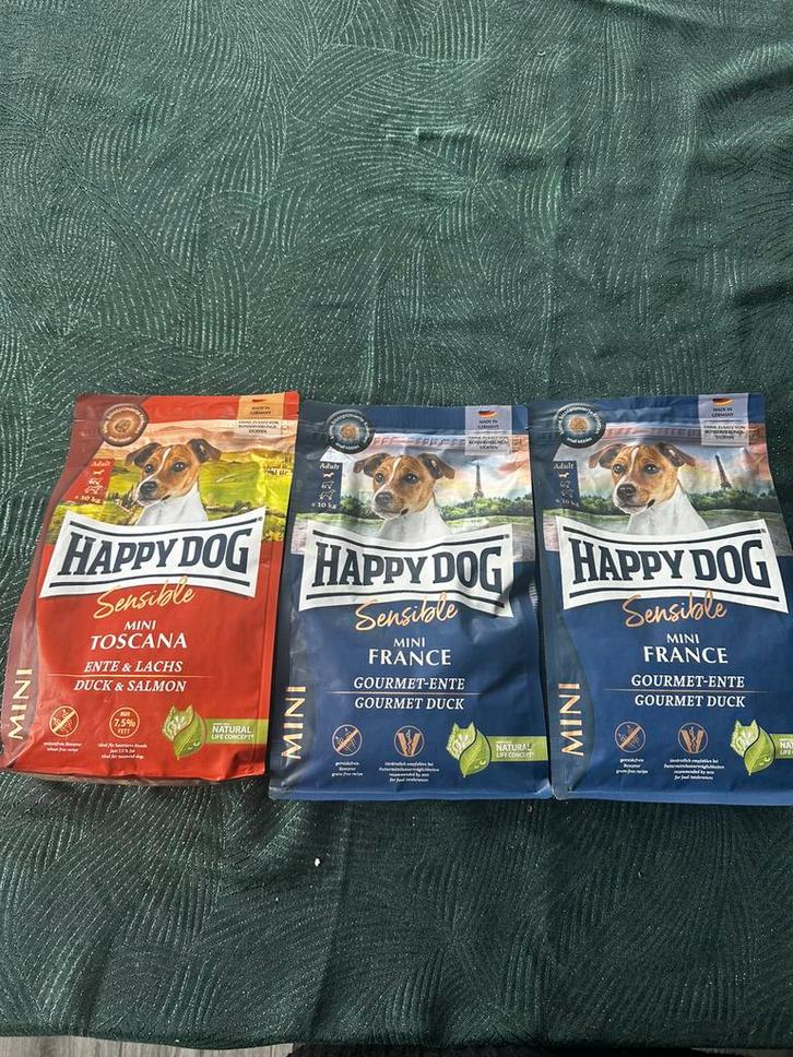 Hondenbrokken happy dog, Dieren en Toebehoren, Dierenvoeding, Hond, Ophalen of Verzenden
