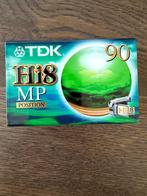 TDK Hi8 MP 90 videocassette – NIEUW / geseald, Ophalen of Verzenden, Accessoire