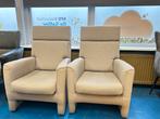 Showroommodel Fauteuils - 2 stuks, 75 tot 100 cm, Ophalen of Verzenden, Zo goed als nieuw, Stof