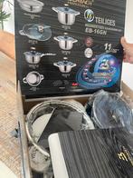 Eisenbach pannenset, Inductieplaat, Nieuw, Pannenset, Ophalen of Verzenden