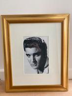 Prachtige Elvis Presley foto met gouden lijst!, Foto of Kaart, Zo goed als nieuw, Ophalen