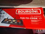 2x Gourmetstel Bourgini Classic Fun-To-Cook 4P, Ophalen, Nieuw, Minder dan 4 personen