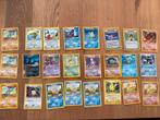 Oude Pokémonkaarten Set met verschillende sets, Ophalen of Verzenden, Gebruikt, Losse kaart, Foil