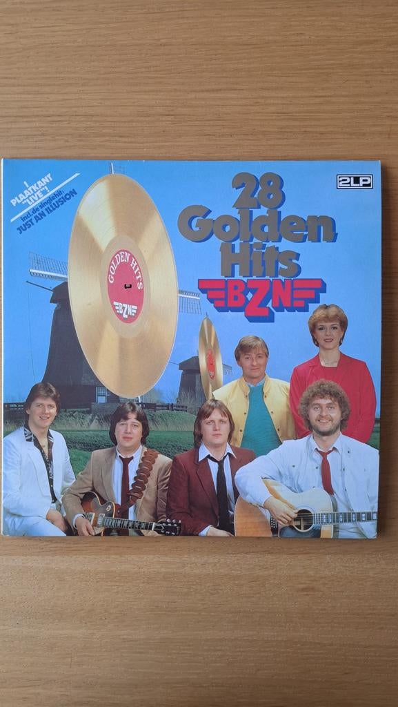 LP BZN - 28 Golden Hits, Ophalen, 1960 tot 1980, Zo goed als nieuw, 12 inch