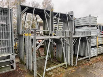 H-jukken Steigerelementen Steigerjukken Stapeljukken Steiger beschikbaar voor biedingen