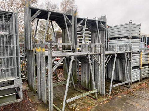 H-jukken Steigerelementen Steigerjukken Stapeljukken Steiger, Doe-het-zelf en Verbouw, Steigers, Gebruikt, Gevelsteiger, 5 meter of hoger