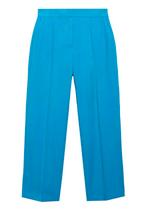 Pantalon maat 46 middenblauw, Mango, Blauw, Maat 46/48 (XL) of groter, Nieuw