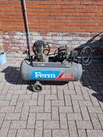 Ferm compressor 100 liter, Doe-het-zelf en Verbouw, Compressors, 25 tot 100 liter, Ophalen, Gebruikt, 200 tot 400 liter/min