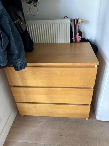 IKEA Malm ladekast met 3 lades - afbeelding 2
