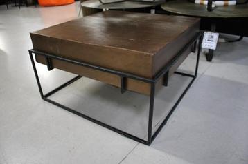 Vierkante salontafel bijzettafel Calera Light&Living metaal beschikbaar voor biedingen
