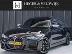 BMW 4 Serie Gran Coupé M440i X-DRIVE | 374 PK | NL-AUTO | M, 1800 kg, Euro 6, 109 €/maand, Zwart