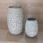 Vintage Vazen Ravelli, 16cm en 10cm, setprijs, Ophalen of Verzenden, Zo goed als nieuw, Aardewerk of Porselein, Minder dan 50 cm