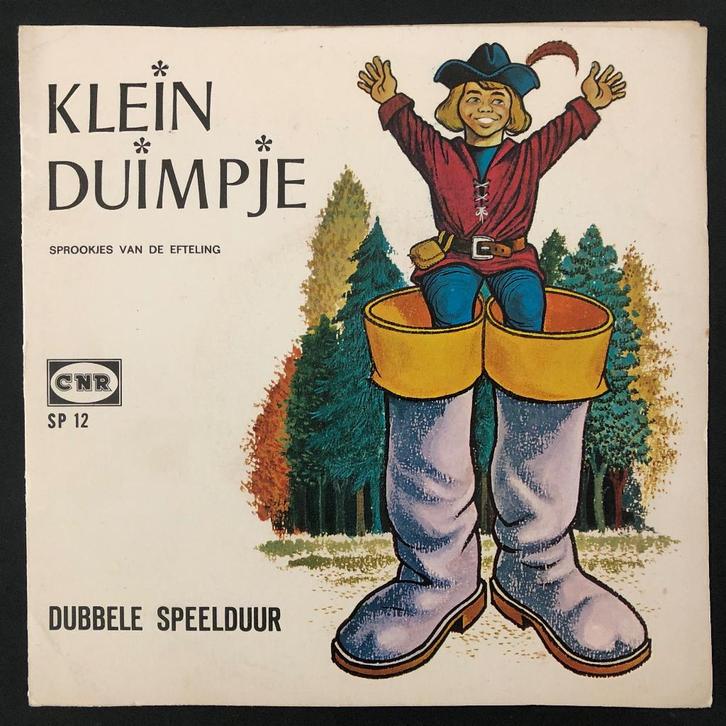 Klein Duimpje Vinyl - Sprookjes van de Efteling, Verzamelen, Efteling, Zo goed als nieuw, Overige typen, Ophalen of Verzenden