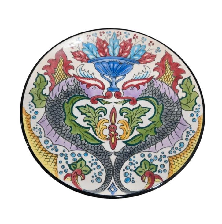 Frans porseleinen bord, Coppin & Cie, Saint-Amand – ca. 1890, Antiek en Kunst, Antiek | Porselein, Ophalen of Verzenden