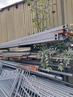 Vierkant  6cm palen, Tuin en Terras, Tuinhekken en Hekwerk, Ophalen, Zo goed als nieuw, IJzer