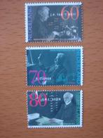 NVPH 1478, 1479 en 1480 Nobelprijswinnaars 3x, Ophalen of Verzenden, Na 1940, Postfris