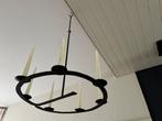 Hangende kandelaar, 7 kaarshouders, Ophalen, Gebruikt, 50 tot 75 cm, Zwart