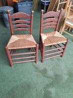 stoelen, Ophalen, Gebruikt, Bruin, Twee