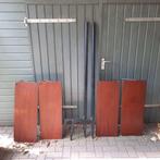 vintage  modulair Van Teeffelen boekenkast wandkast jaren 60, Ophalen, Gebruikt, 25 tot 50 cm