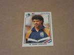 Frank Rijkaard sticker Panini Italie 1990, Verzenden, Zo goed als nieuw, Poster, Plaatje of Sticker