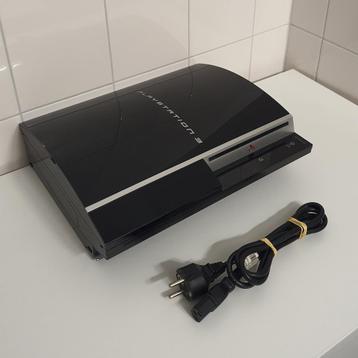 PS3 | Sony PlayStation 3 80GB met Stroomkabel beschikbaar voor biedingen