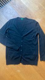 Benetton vest, zwart, L, Kleding | Dames, Truien en Vesten, Benetton, Zwart, Maat 42/44 (L), Ophalen of Verzenden