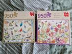 Jumbo Puzzels - Vogels & Bloemen,  950 Stukjes, Ophalen of Verzenden, 500 t/m 1500 stukjes, Zo goed als nieuw, Legpuzzel