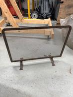 Spatscherm open haard, Ophalen of Verzenden, Gebruikt, Vrijstaande haard, Overige soorten