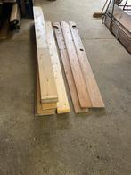 Vloerplanken 18mm, veer en groef, ca. 2,50m, Doe-het-zelf en Verbouw, Hout en Planken, Gebruikt, Minder dan 25 mm, Ophalen of Verzenden