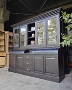 Industriële grutterskast | zwarte apothekerskast #525, Huis en Inrichting, Kasten | Buffetkasten, Niet ingevuld, 200 cm of meer