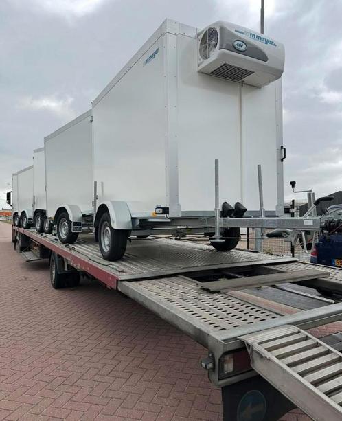 Mooie nieuwe koelaanhangwagens koelwagens alle maten, Hobby en Vrije tijd, Feestartikelen | Verhuur, Nieuw, Ophalen