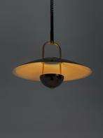 Vintage schotel hanglamp van Massive, Huis en Inrichting, Lampen | Hanglampen, Metaal, -, Vintage, Ophalen of Verzenden