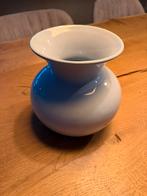 Vaas en bloempot, Ophalen, Blauw, Aardewerk of Porselein, Minder dan 50 cm