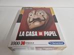 La Casa de Papel Face Mask puzzel (Clementoni) New, Ophalen of Verzenden, 500 t/m 1500 stukjes, Nieuw, Legpuzzel