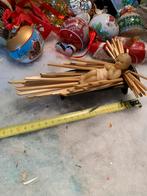 Kerstkribbe met wax kindje Jezus, Diversen, Kerst, Gebruikt, T, Ophalen of Verzenden, N