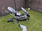 ABC Zoom Duo kinderwagen - Compleet + meerijdplank, Kinderen en Baby's, Kinderwagens en Combinaties, Gebruikt, Duowagen, Ophalen