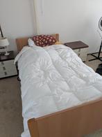 Verstelbaar eenpersoons bed, Huis en Inrichting, Ophalen, 90 cm, Eenpersoons, Bruin