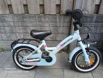 Loekie superstar kinderfiets 12,5 inch beschikbaar voor biedingen