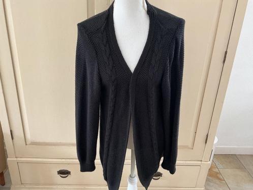 Elvira lang vest xl nieuw, Kleding | Dames, Truien en Vesten, Nieuw, Maat 46/48 (XL) of groter, Zwart, Ophalen of Verzenden