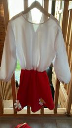 Roodkapje verkleedjurk, carnaval, schoencadeautje, Carnaval, Ophalen of Verzenden, Zo goed als nieuw, Kleding