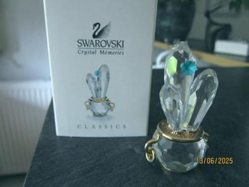 Swarovski Cactus Blaue zircoon incl. doos & certificaat   beschikbaar voor biedingen