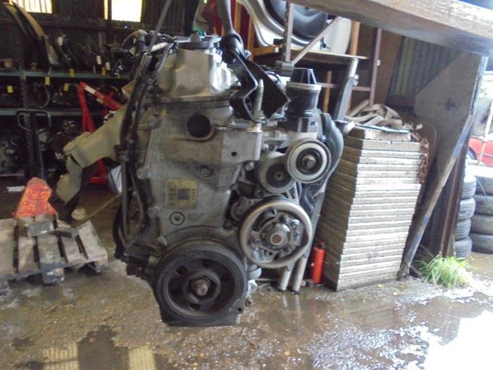 Motor van een Honda Civic, Auto-onderdelen, Motor en Toebehoren, Honda, Gebruikt, 3 maanden garantie, Ophalen of Verzenden