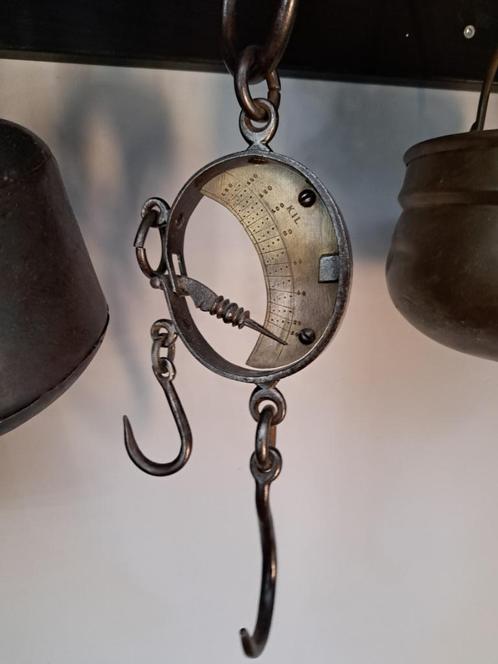 Retro weeghanger van het merk Kil. Vintage - Landelijk, Antiek en Kunst, Antiek | Overige Antiek, Ophalen of Verzenden