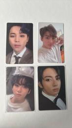 BTS jungkook en Jimin photocards, Ophalen of Verzenden, Zo goed als nieuw, Foto of Kaart
