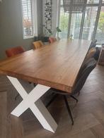 Eetkamerstoelen x 8 - Eijerkamp, Huis en Inrichting, Stoelen, Ophalen, Overige kleuren, Zo goed als nieuw, Mix
